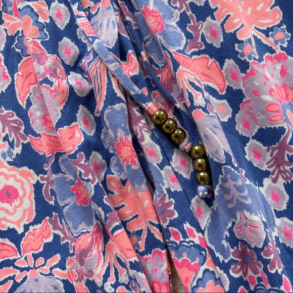 Lilly Pulitzer Lola pull on pant in iris blue week it resort pants - Picture 7 of 10